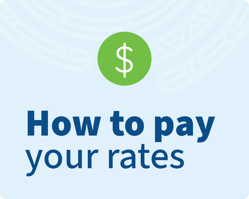 How to pay your rates