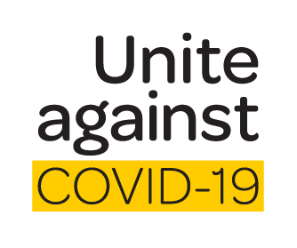 image: unite against COVID-19